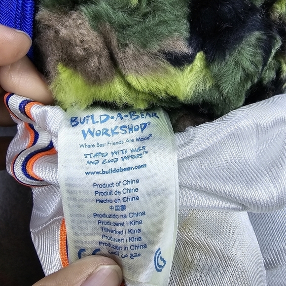 Build the Bear, Florida Gators football college. camo bear complete. - Picture 6 of 10